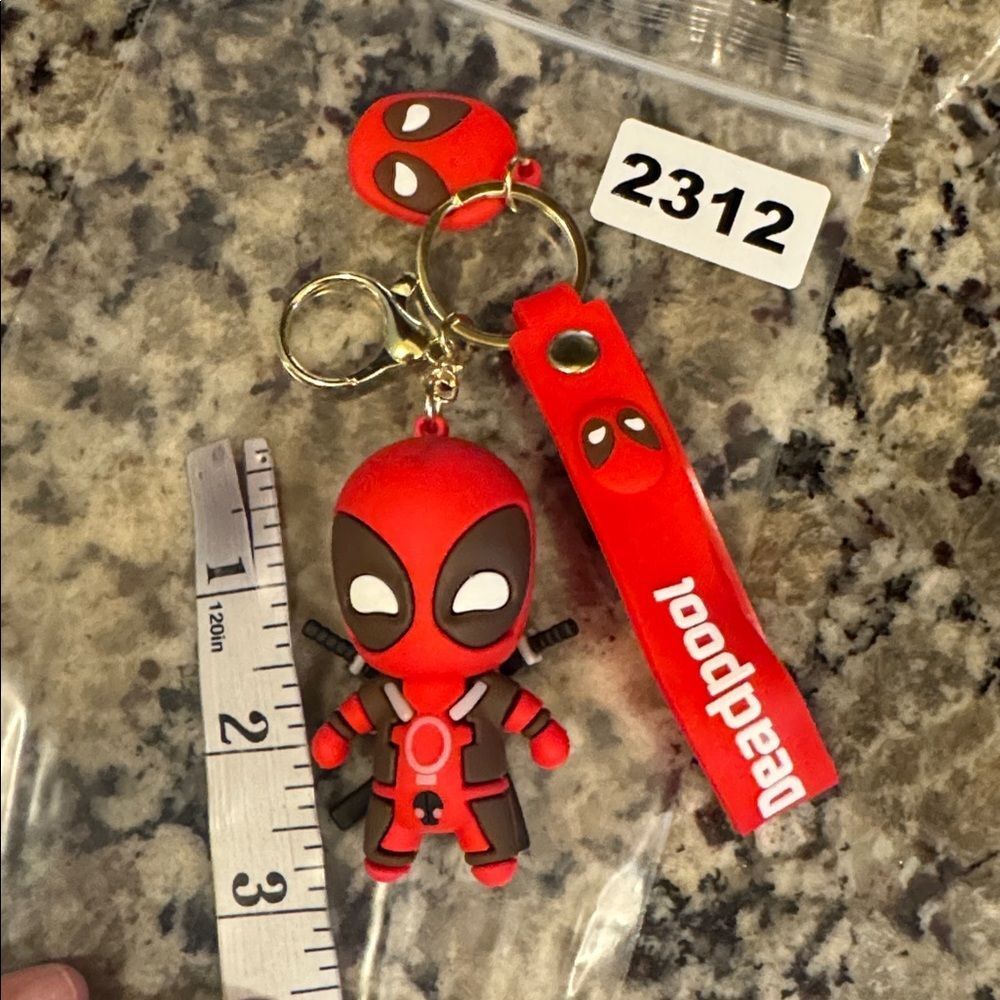 2312 Matthew Fun Items Key Ring & Bag Charm